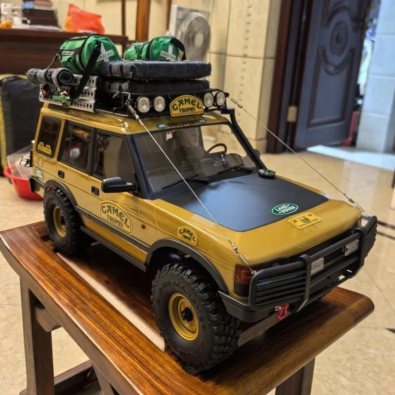 รถบังคับวิทยุ FMS รุ่นใหม่ 1:10 ขนาดใหญ่ Camel Cup FCX10 แบบจำลอง รถปีนเขาไฟฟ้า ของเล่นรถออฟโรด