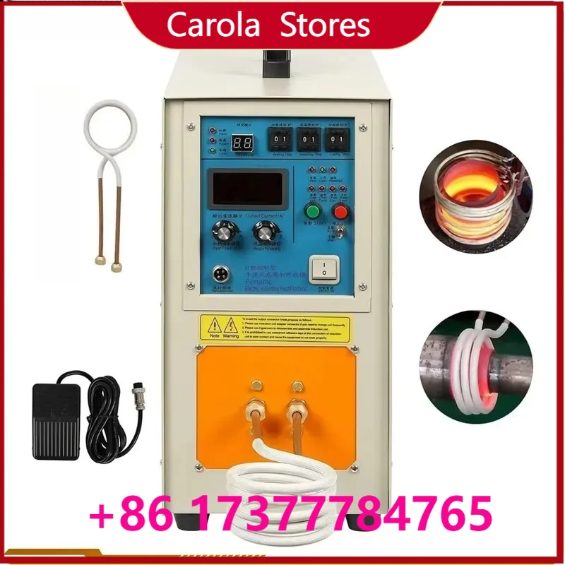 Induction Heating hine 15 KW 30-100 KHz Heat Melting Welding Quenching Annealing Brazing Metal Melting