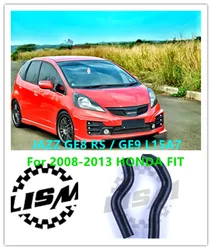 2PCS For 2008-2013 HONDA FIT / JAZZ GE8 RS / GE9 L15A7 Silicone Radiator&Heater Hose Pipe Replacement Auto Parts 09 10 2011 2012