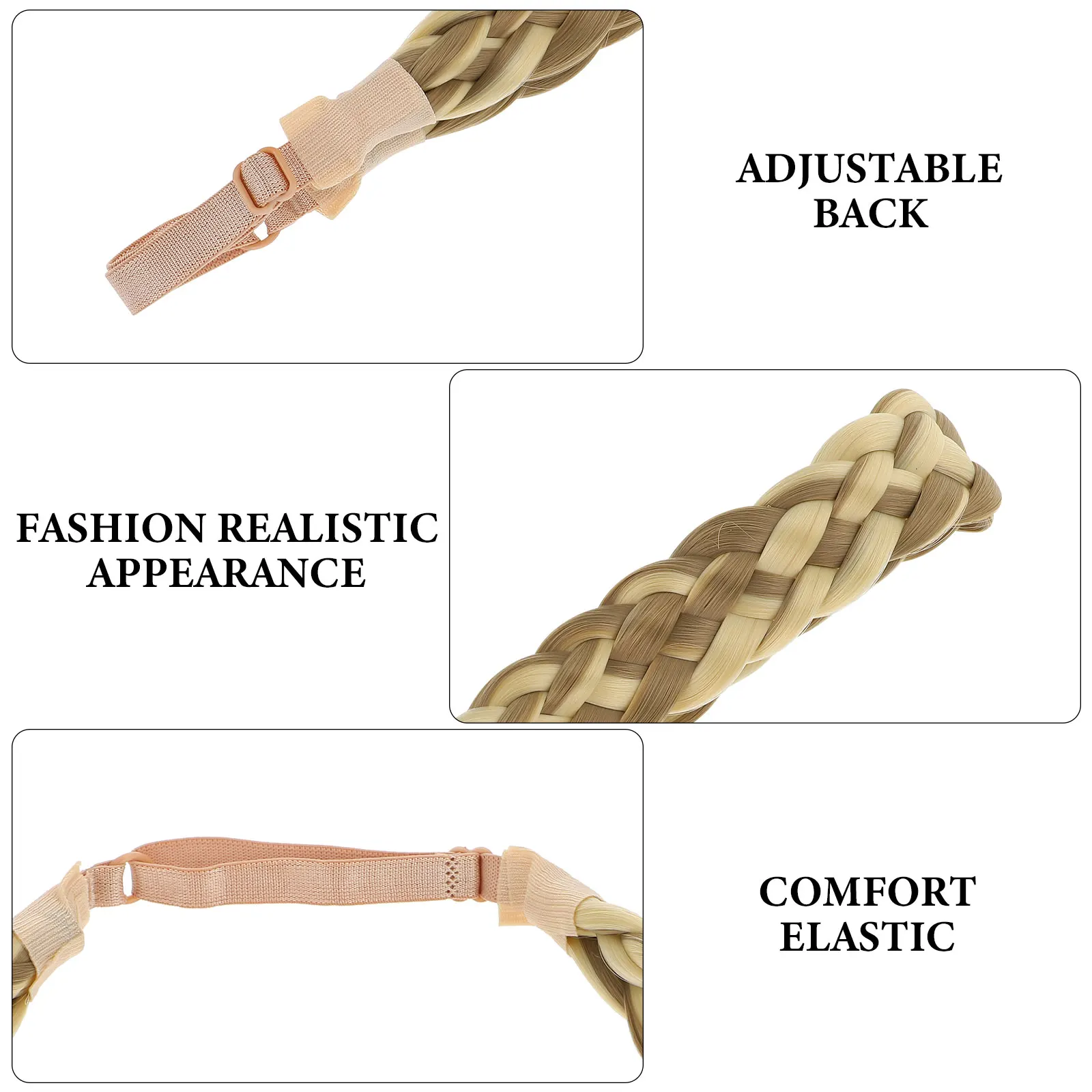 

Headband Braiding Hair Bands for Women Accessories Hairband to Weave Bride