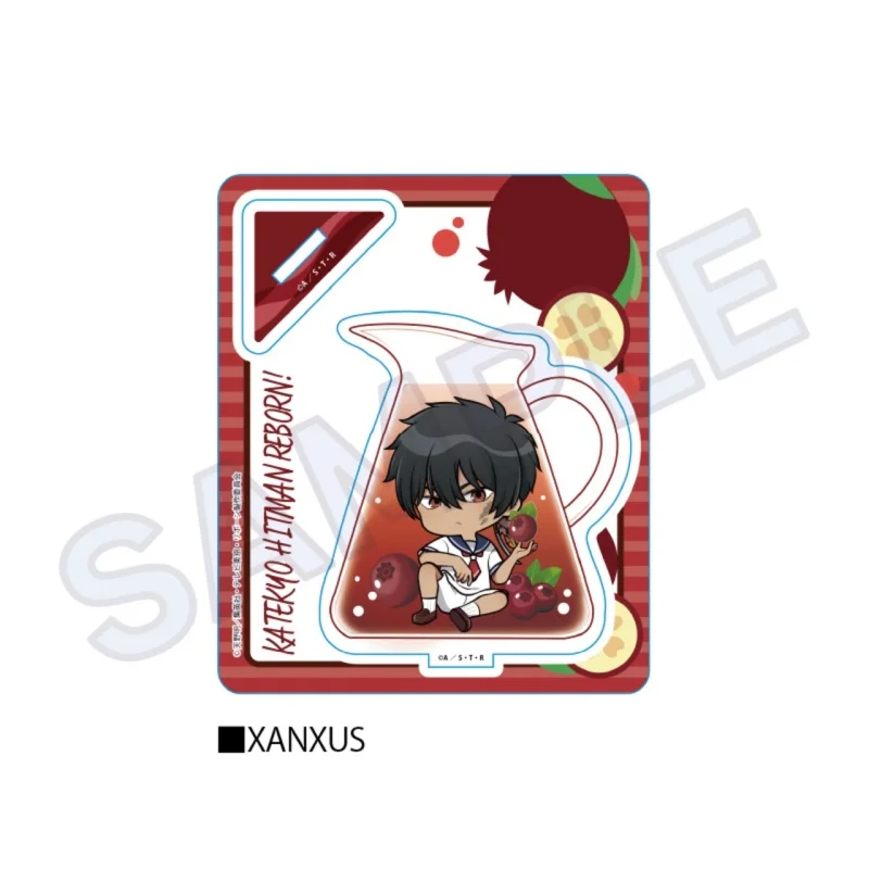 HITMAN REBORN! ANIME 10CM An adorable acrylic Acrylic figure stand Cosplay Toy Birthday Gift Ornament keychain