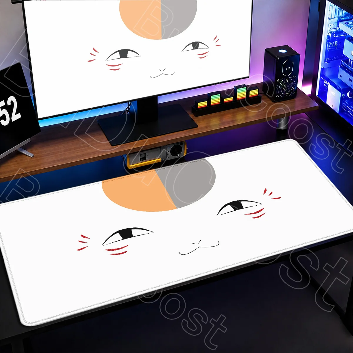 Natsume book of friends Non-slip Rubber Base Mouse Pad PC Gaming Accessories Large Takashi Natsume Washable Desktop Keyboard Mat