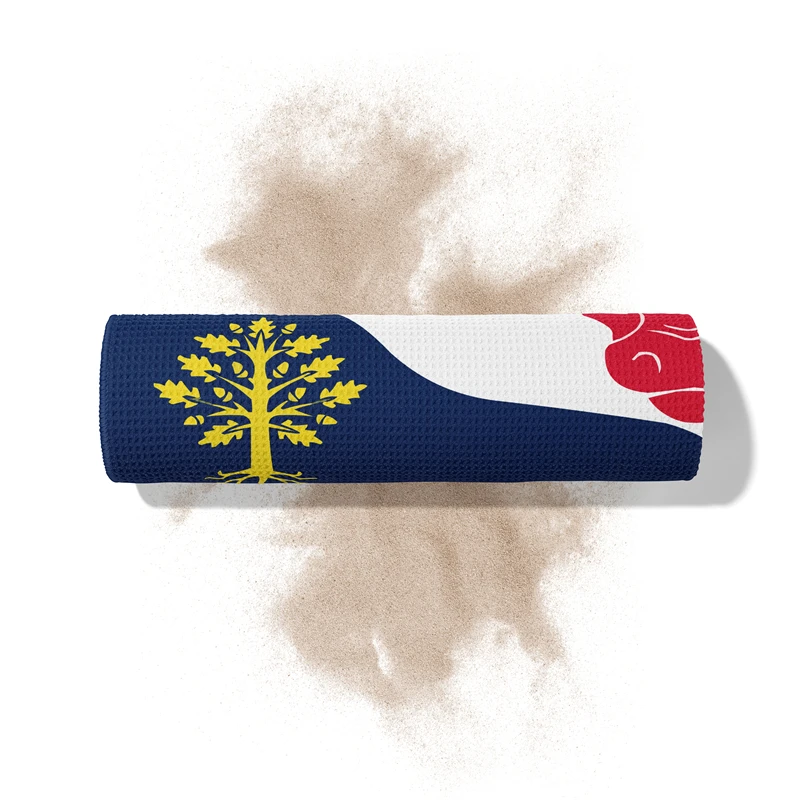 Aertemisi Oxfordshire England Waffle Beach Towel Extra Large Oversize 180cm x 90cm