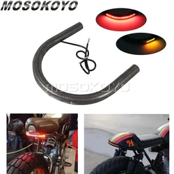 218mm Motorcycle Flat Rear Seat Hoop Frame Loop 7/8