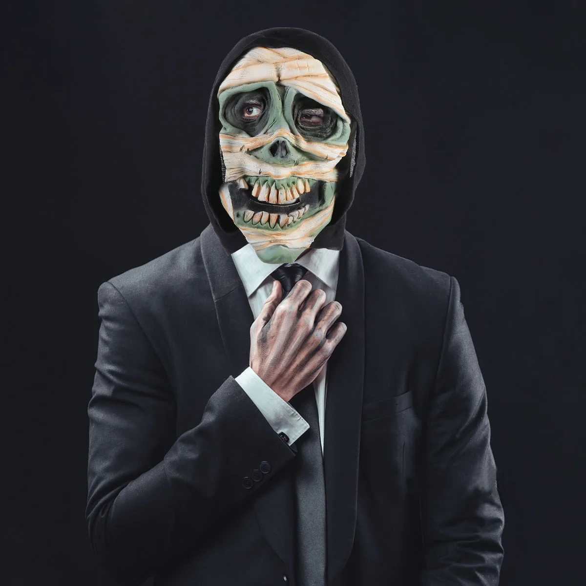 

Halloween Mask Cosplay Costume Face Clothing Headwear Scary Emulsion Horror Evil Costumes