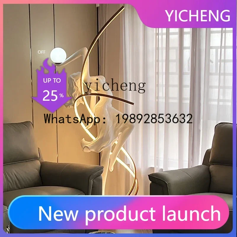 

New Abstract Sculpture Sales Office Hotel Lobby Decorative Dance Muse Art Personality Ornament