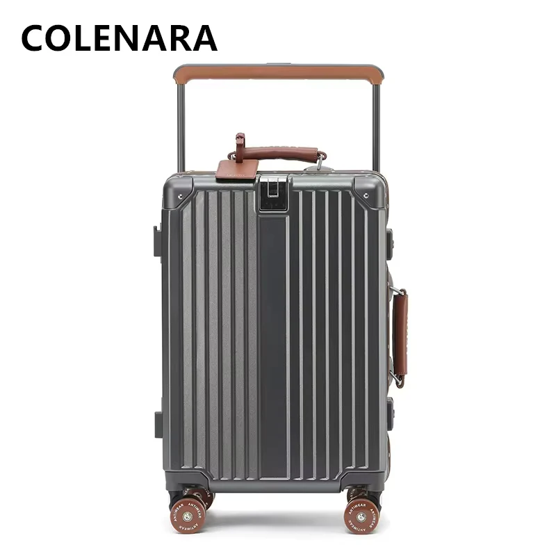 COLENARA Carry-on Travel Luggage ABS+PC Boarding Case 20