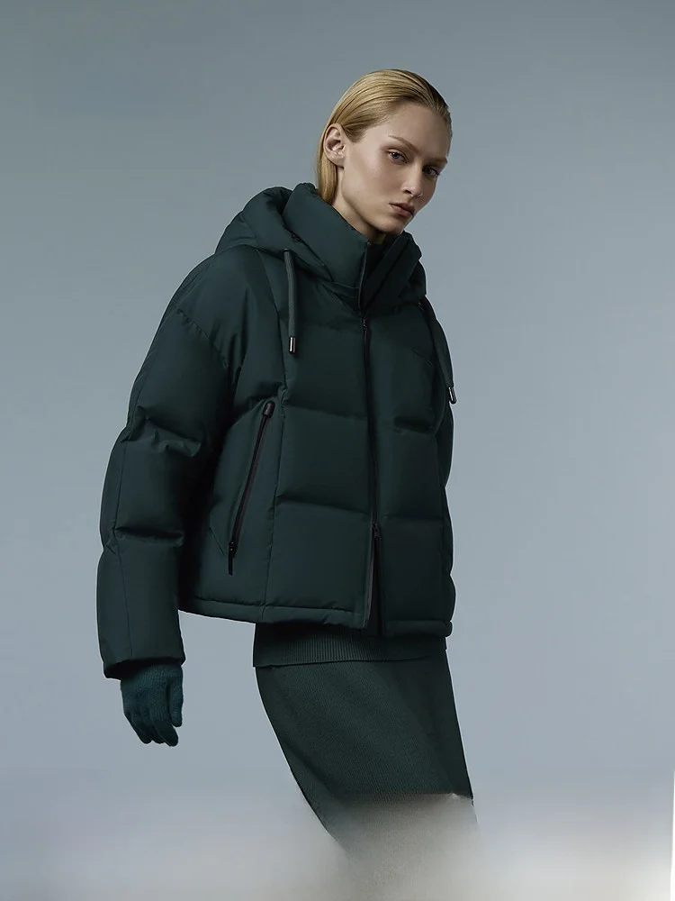 

Bosideng 2025 New Women's ort Faion Paris Line Warm Windproof Water-resistant Matte Fini down Jaet Ci Casual Thiened