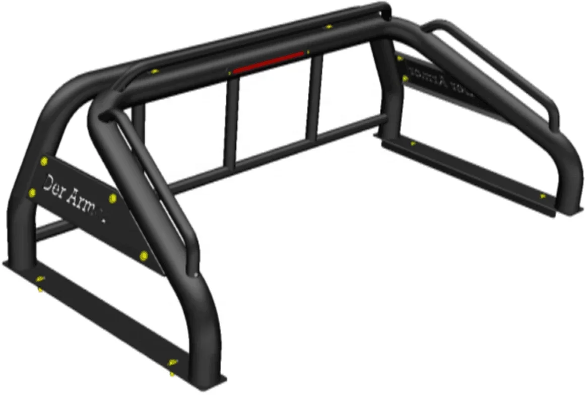 4WD Pickup Roll Cage 4x4 Car Exterior Accessories For Toyota D-max Roll Bar