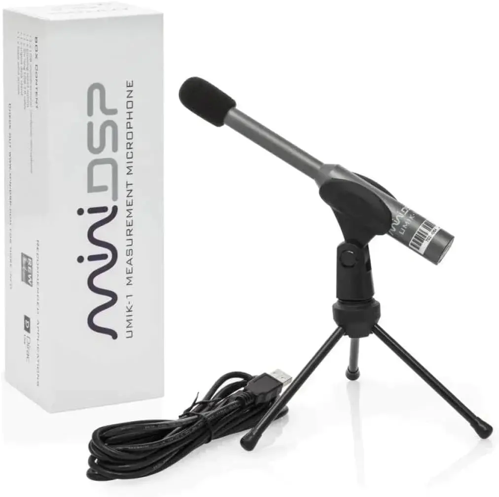 Micrófono de Medición USB con Archivo de Calibración para Análisis Acústico