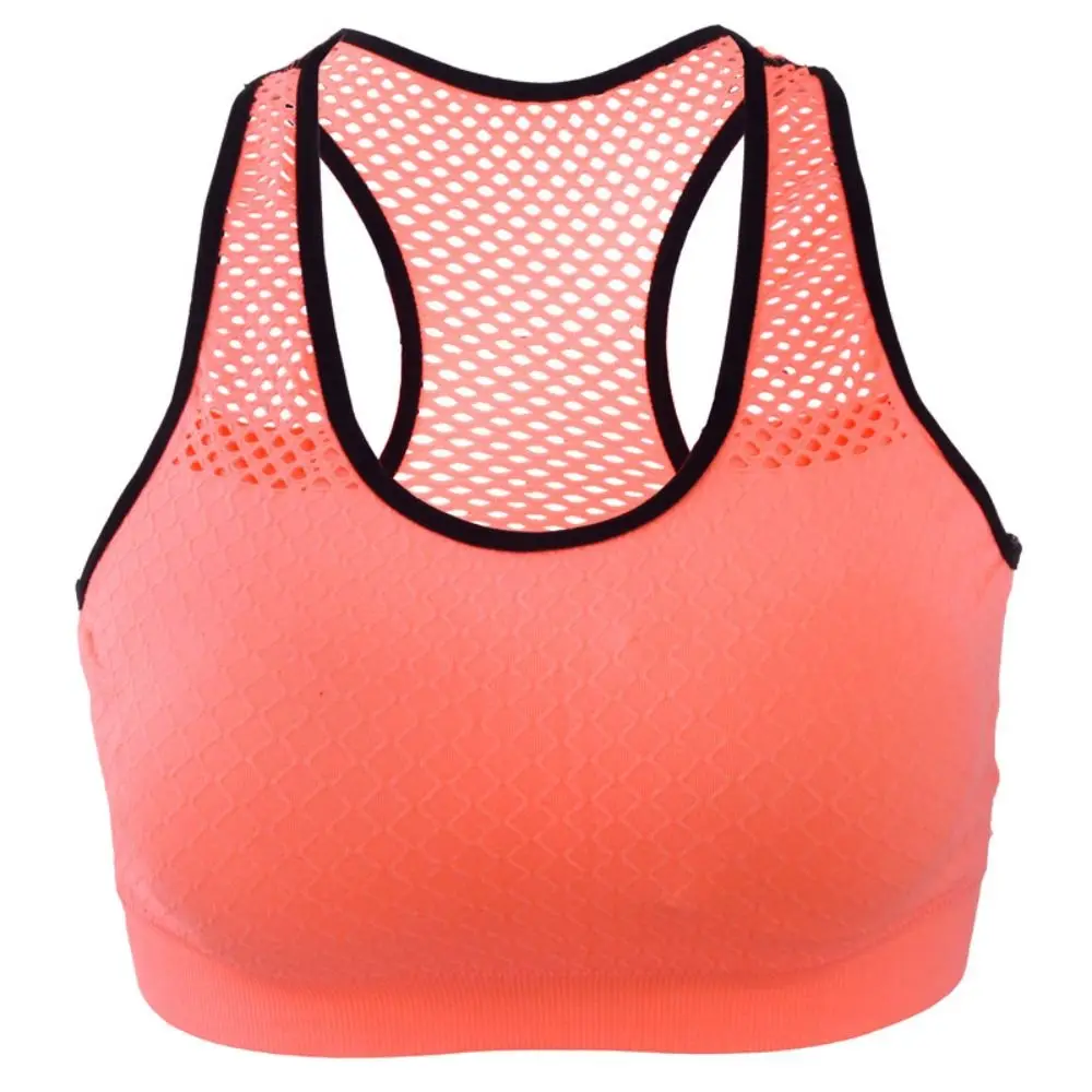 Female High Shockproof Women Active Bra Breathable Hollow Out Sports Bra Quick-drying Comfortable Yoga Bra Gym