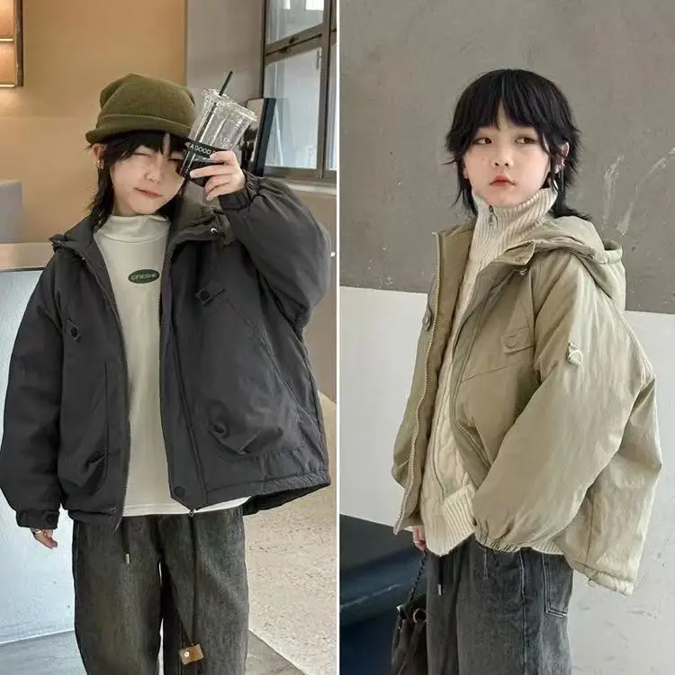 New  Boy Jackets  Thickness Kids  Coats  Baby  Children Outerwear Winter Autumn   2025-199