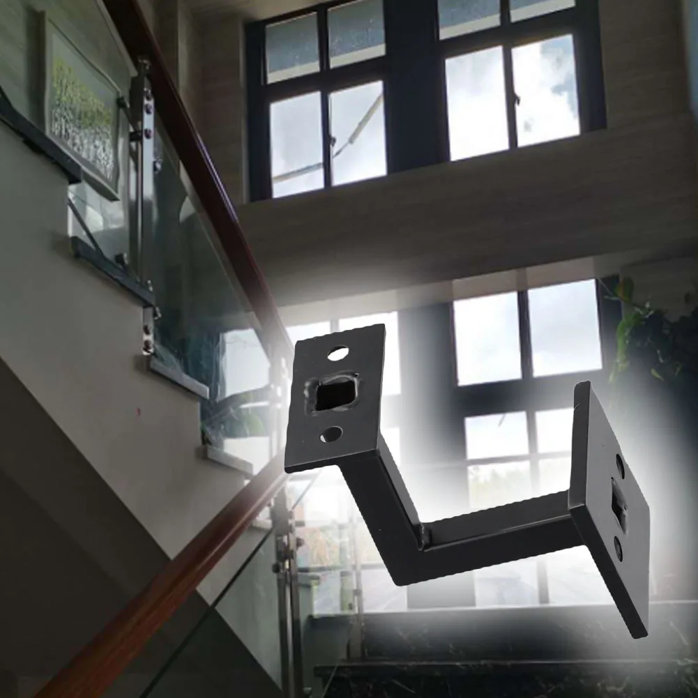 Stainless Steel Stair Handrail Brackets Wall Support Hand Rail Balustrade Brackets Fixed Connector Home Hardware Accessories