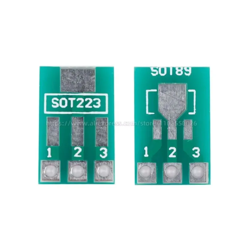 10PCS PCB Board SMD Turn To DIP SOP MSOP SSOP TSSOP SOT23 SOP8 SOP14 SOP16  SOP20 SOP24 SOP28 IC SMT QFN FQFP TQFP 32 44 64 100