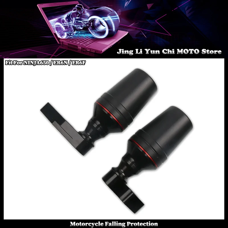 

Motorcycle Falling Protection Frame Slider Fairing Guard Crash Pad Protector Fit For KAWASAKI NINJA650 ER6N ER6F Ninja650 ER-6N