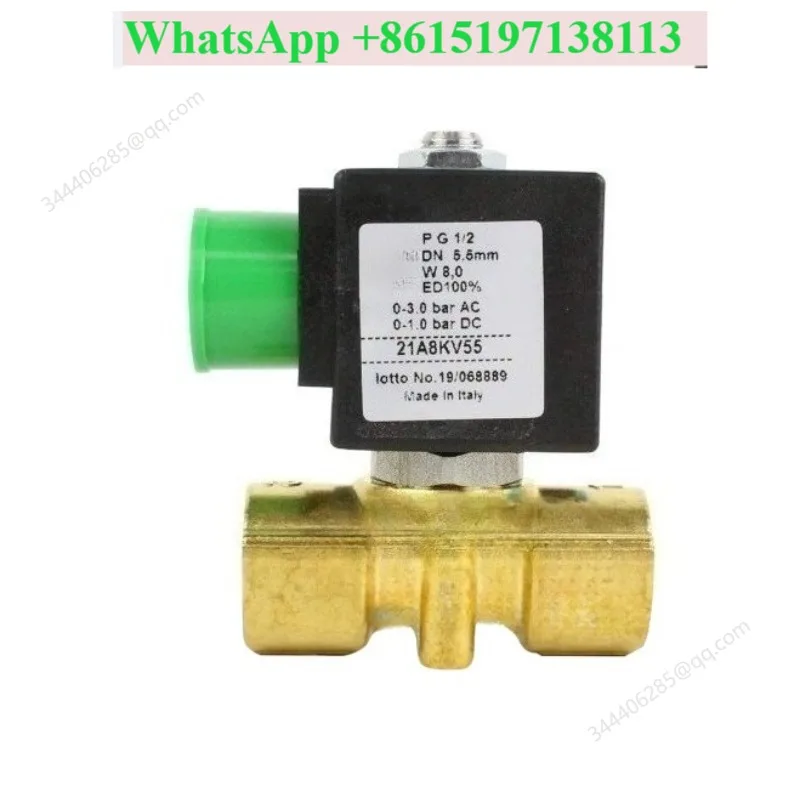 Solenoid valve 21A8KV55 1/2 direct acting diaphragm solenoid valve