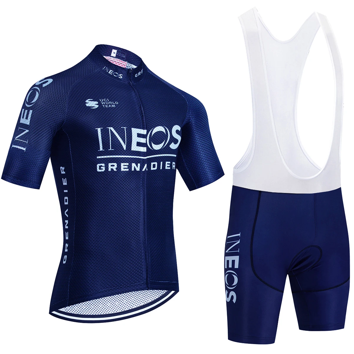 New 2024 INEOS Cycling Jersey Quick dry Team Pro Bike Jersey Shorts Set Men Women Ropa Ciclismo Riding Bicycl Jersey Clothing