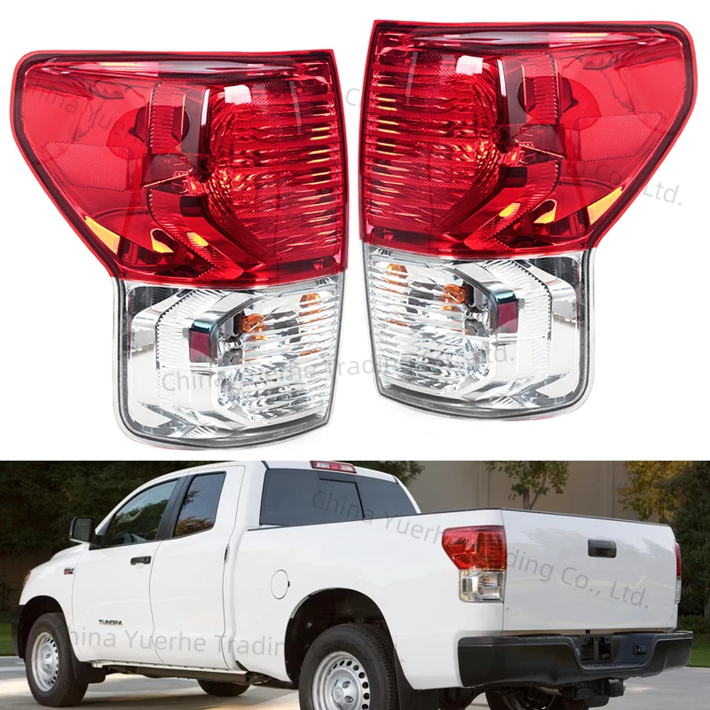 

Для Toyota Tundra 2010 2011 2012 2013, галогенный задний фонарь, задний бампер, задний стоп-сигнал, указатель поворота, предупреждение