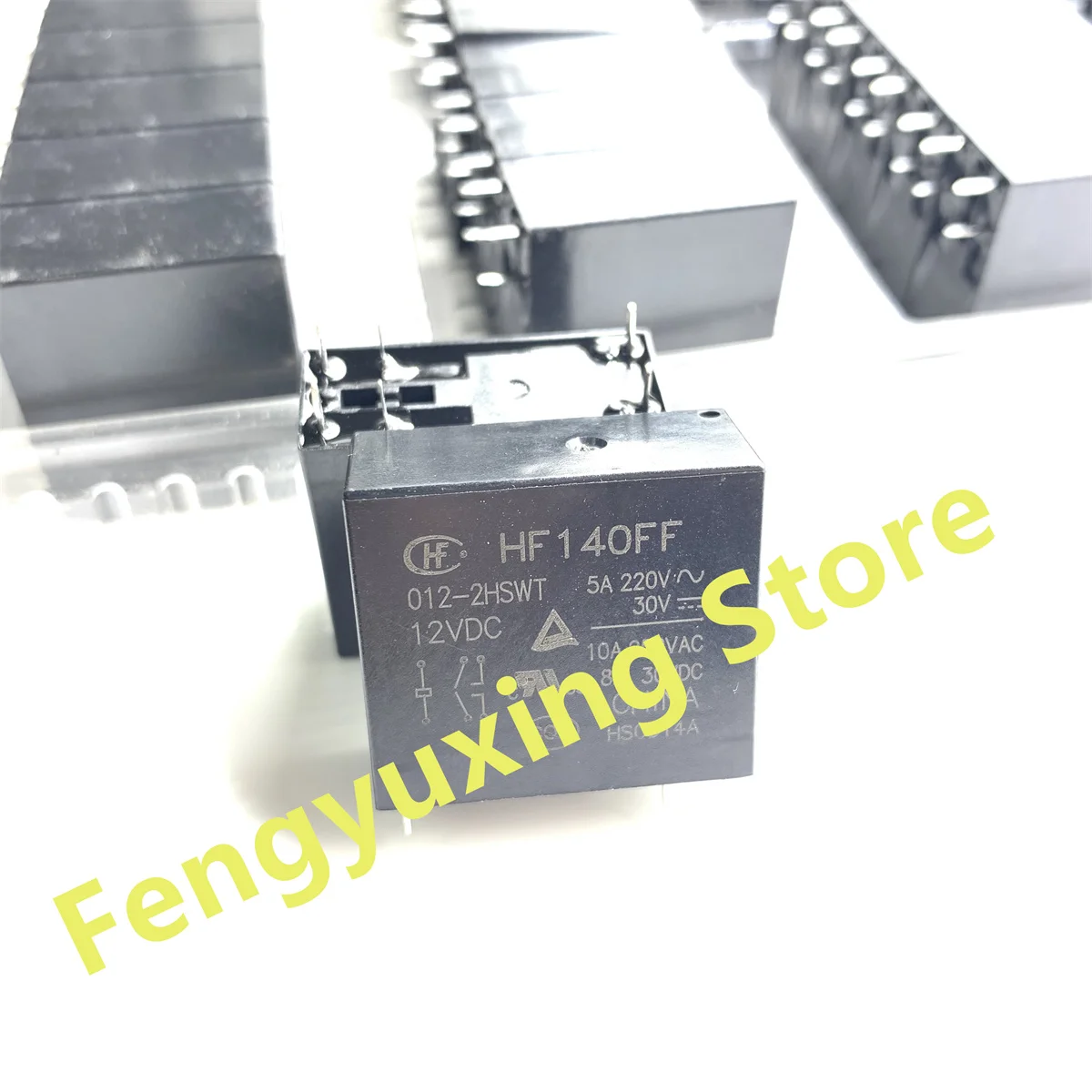 New original HF140FF 012-2HSWT TF Hongfa 8A12VDC two normally open JQX-14FF relay