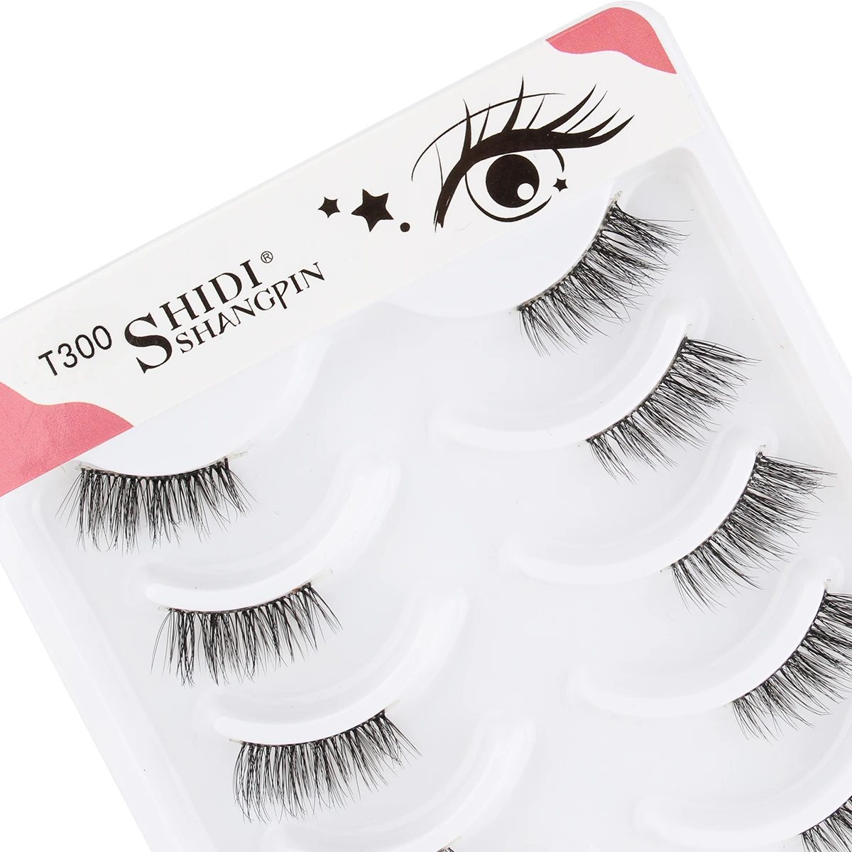 3/10 Pairs Cat Eye Lashes Natural False Eyelashes Fluffy Short Half Eyelashes Soft Mink Lashes Volume Eyelash Extensions Makeup