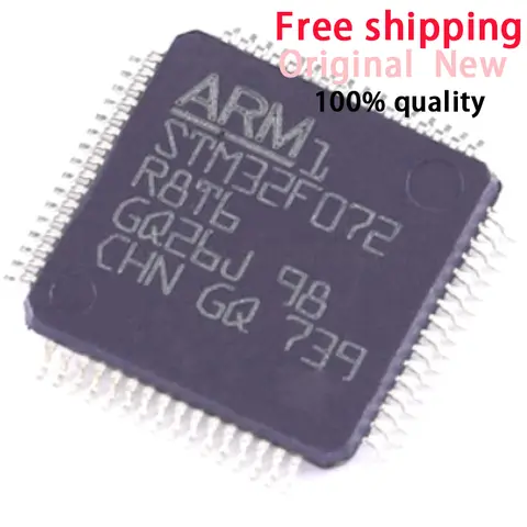 (1piece)100% New STM32F072R8T6 STM32F072RBT6 STM32F072V8T6 STM32F072VBT6 STM32F072C8T6 STM32F072CBT6 QFP Chipset
