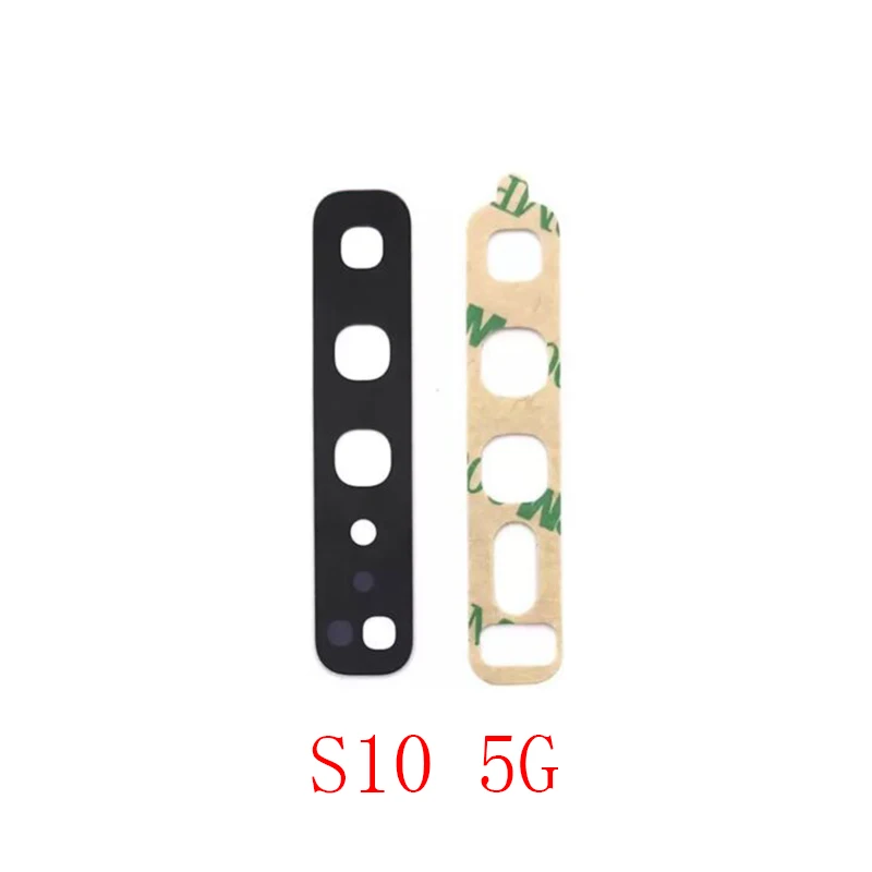 1pcs Rear Camera Glass For Samsung S10 5G G970 G973 S10Plus G975 S10E Back Camera Lens Glass Glue Sticker Adhesive Repair Parts