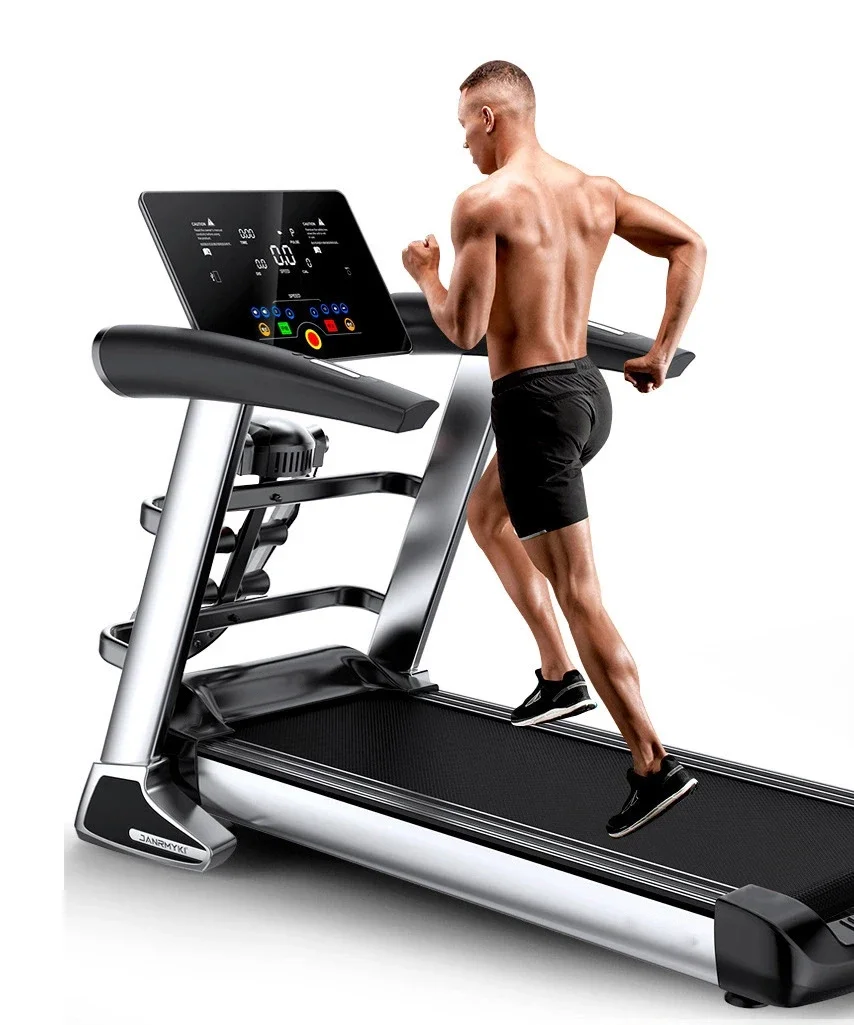 Lucky Stars Cheap Price BIg Screen Home Use Gym Fitness The Girdles Of The Treadmills SportsBluetooth Motorized Treadmill