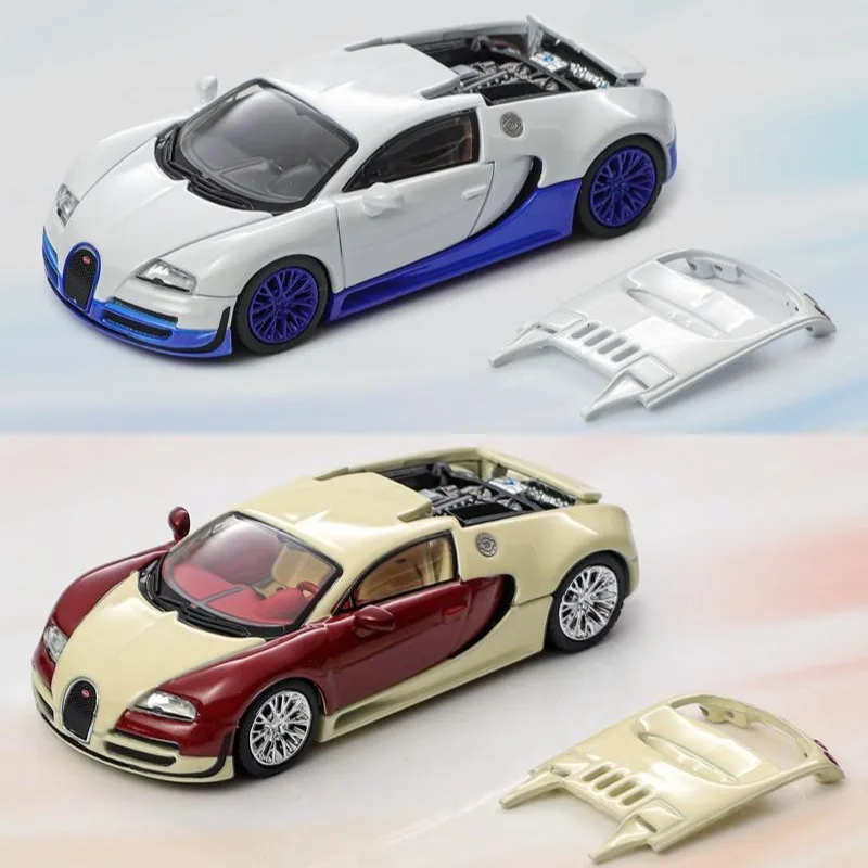 Diecast Mortal 1:64 Scale Bugatti Veyron Alloy Car Model