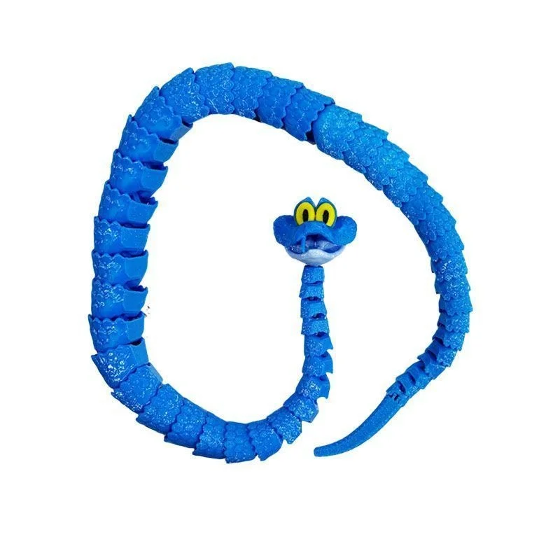 Disney Zootopia 2 Gary Wąż Symulacja Druk 3D Ruchome Stawy Model Figurka Ozdoba na Biurko Relaks i Ulga od Zmęczenia Prezent