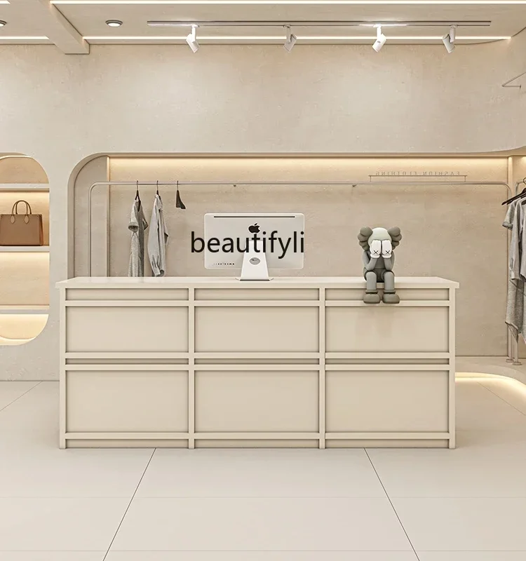 

Clothing Store Cashier Barber Shop Beauty Salon Bar Counter Simple Modern Shop Front Desk Reception Counter