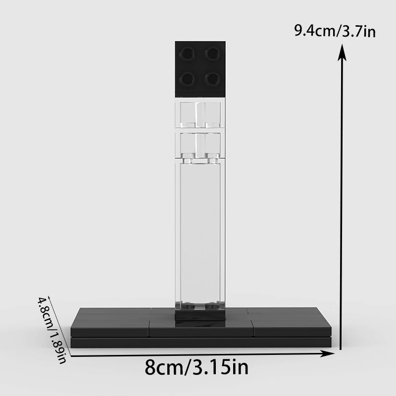 "Kanagawa Wave" est un puzzle DIY composé de blocs de construction. Il convient à l'emploi comme décoration sur le bureau ou au bureau.