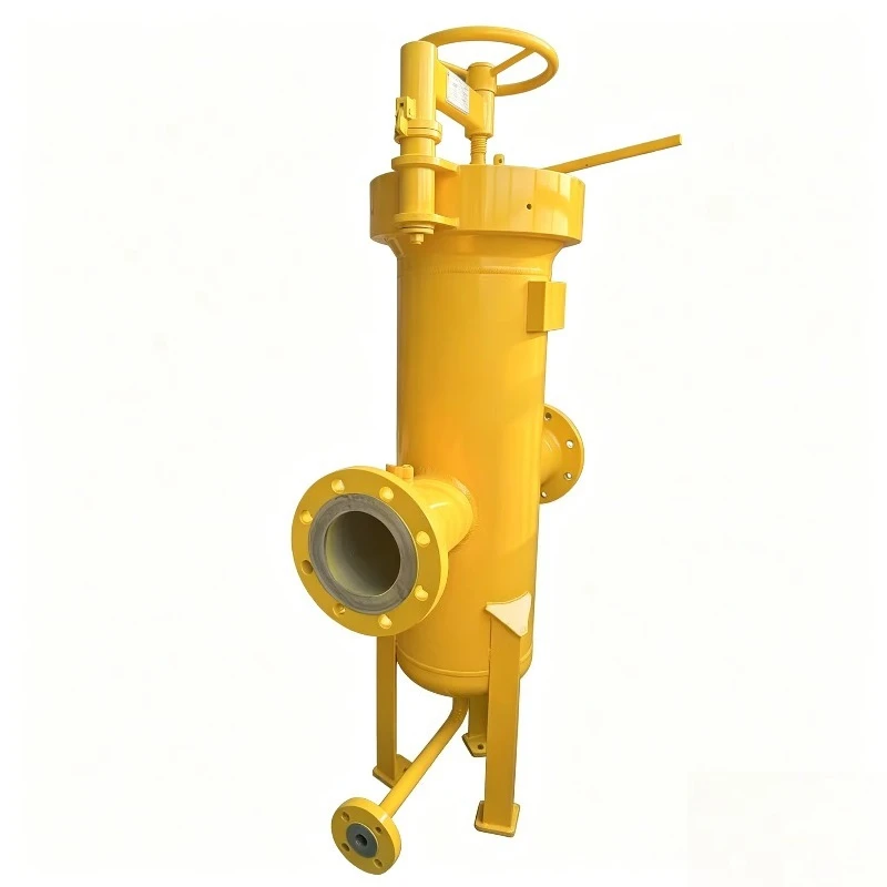 High Pressure Natural Gas Industrial Air Filter Industrial Pipeline Gas Filter Strainer for Gas Treatment & Purification