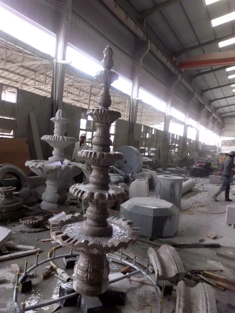 Natural  Sculpture Outdoor Decoration Granite Garden Water Fountains Deposit Only