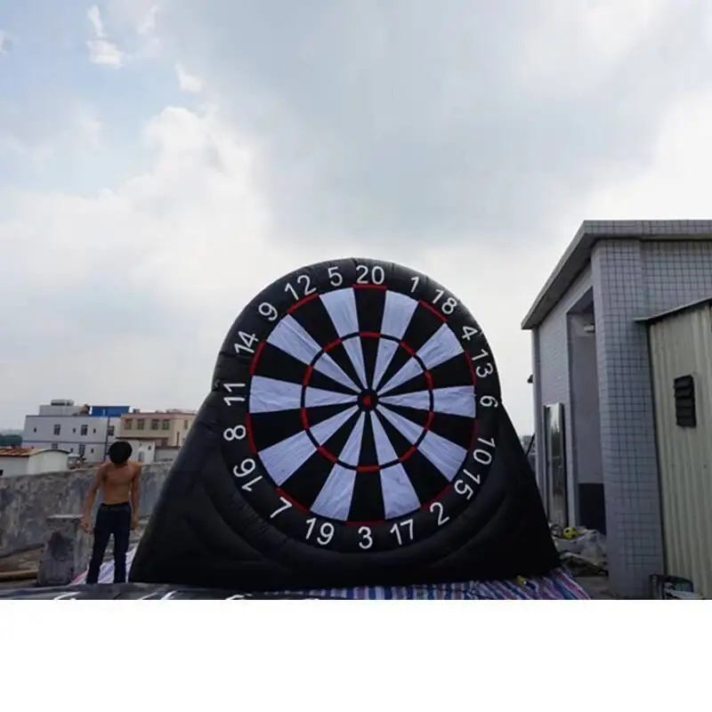 3 Free Soccer Ball With Inflatable Foot Darts Dart Board Game Inflatable Soccer Dart
