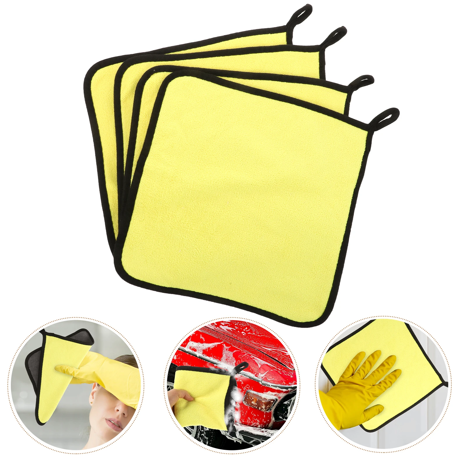 4 قطعة قماش تنظيف البلياردو السنوكر عصا حمام السباحة رمح الأنظف منشفة قابلة لإعادة الاستخدام لملحقات صيانة جديلة حمام السباحة