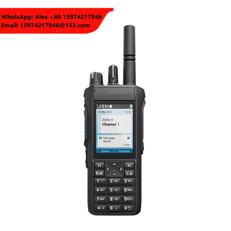 R7 Two Way Radio Portable Waterproof Uhf Vhf Dual Band Handheld Walkie Talkies