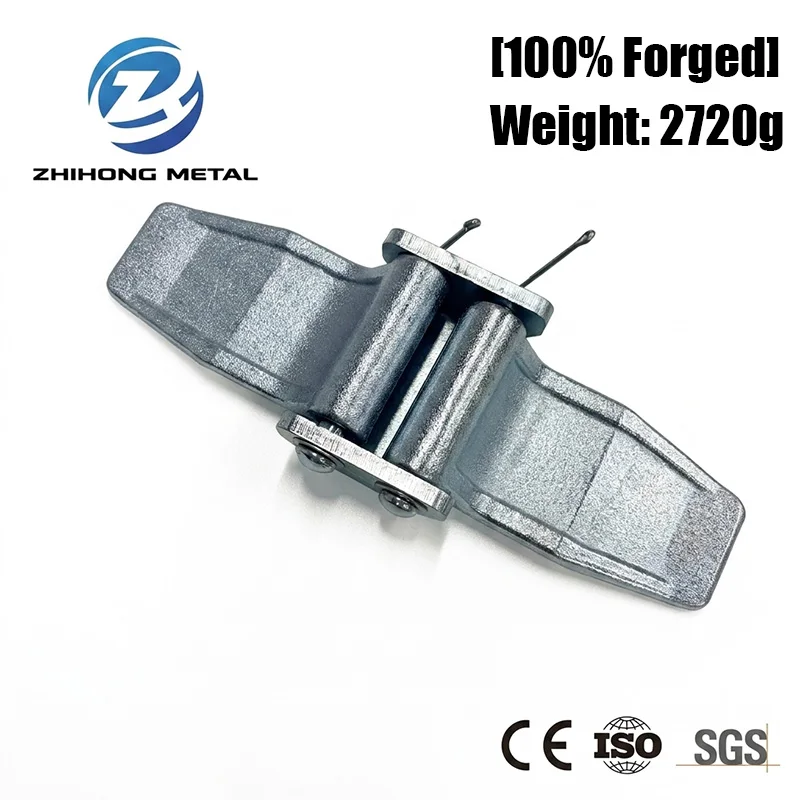ISO Standard Container Double Hinge Plate with Durable Stainless Steel Pin Assembly