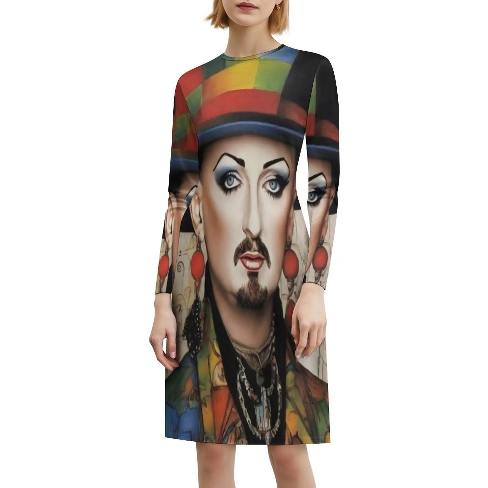 Boy George : The Art Of Unique Musical Expression Boho Chic Dress Elegant Fashion Beach Wedding Party Gown Boy George Music