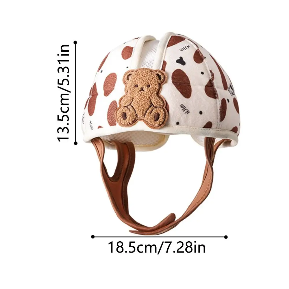 Casco di sicurezza per bambini in cartone animato Cuscino anticaduta protettivo Cappello di protezione per la testa del bambino Cuscino anticollisione traspirante Cofano per paraurti
