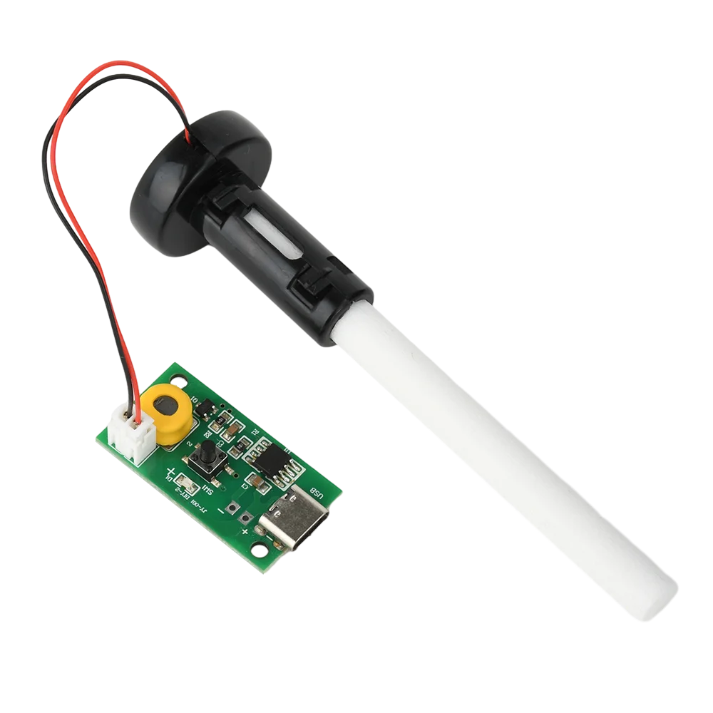 DC 5V Three Gear Adjustable Fog Volume Single Spray Humidifier Module Ultrasonic Atomization Control Board Type C Interface
