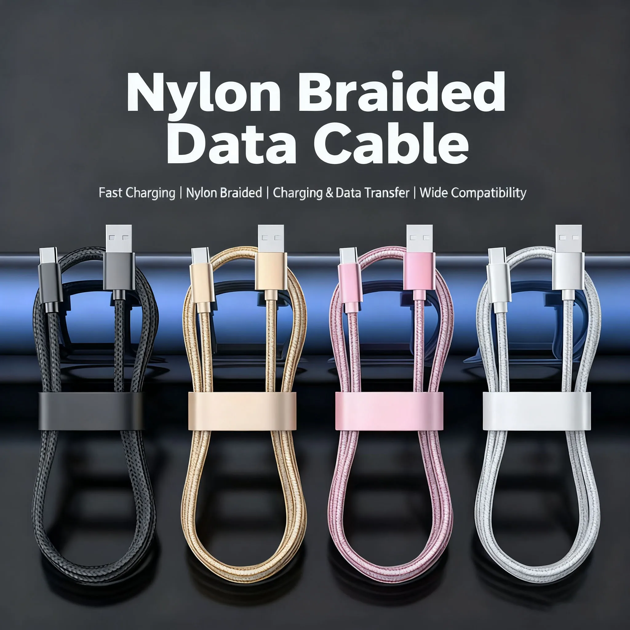DANJU USB-C to Type C Color Cable For Apple iPhone 17 Fast Charging For Huawei Xiaomi Samsung Type C Weaving Cable Accessories