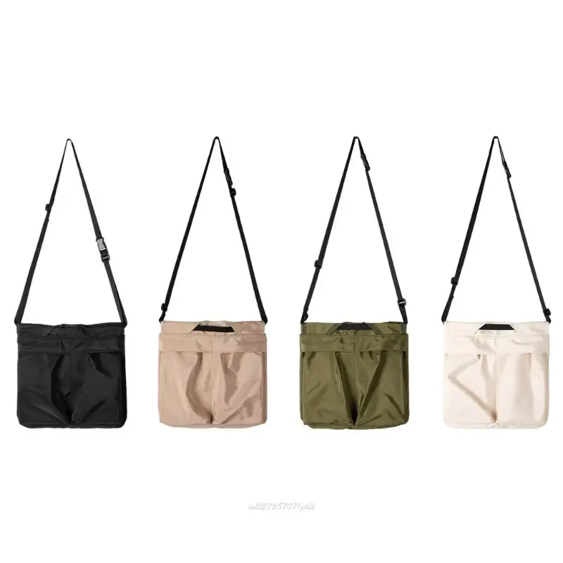 

X5XA 2025 Spring Collection Neutral Nylon Crossbody Bag With Aesthetic Styles For Daily Commutes And Outdoor Activities