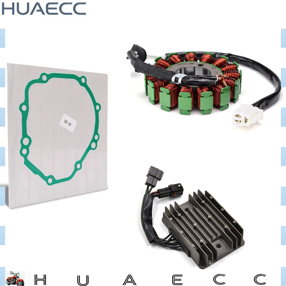 Stator Coil + Gasket + Regulator Rectifier GSX R1000 Untuk Suzuki GSX-R1000 GSXR1000 GSXR 1000 2005-2006