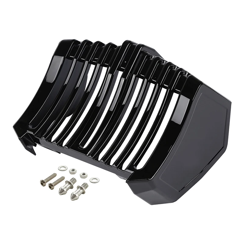 Motorcycle Oil Cooler Cover Trim Accent For Harley Touring Electra Street Glide Road King FLHX FLHR FLRT Bagger 2017-2022