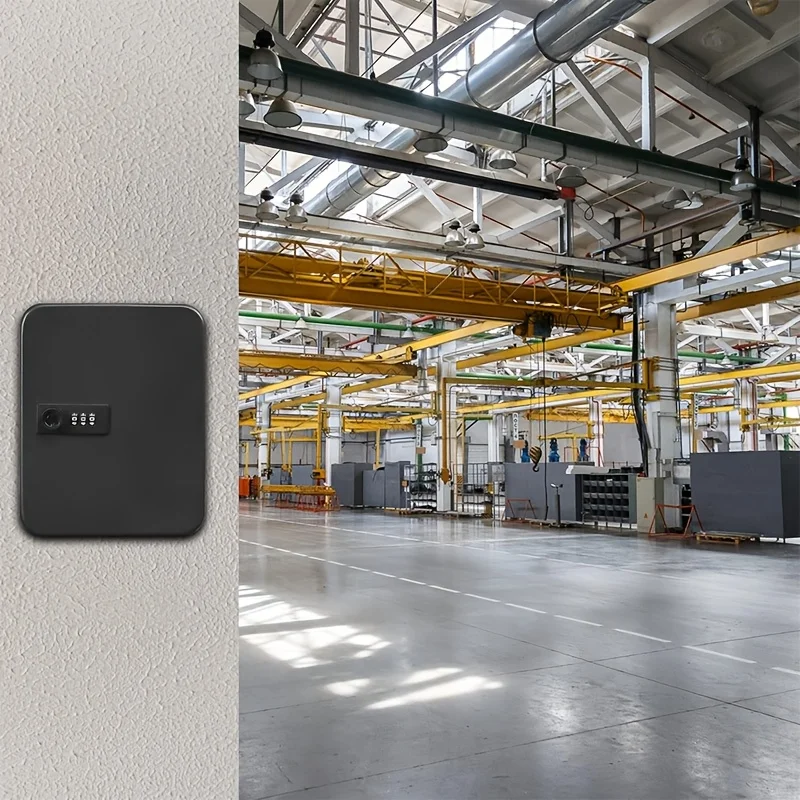 New Password Multi-key Storage Safe Spare Car Key Storage Box Suitable for Home Office Factory Store Key Storage