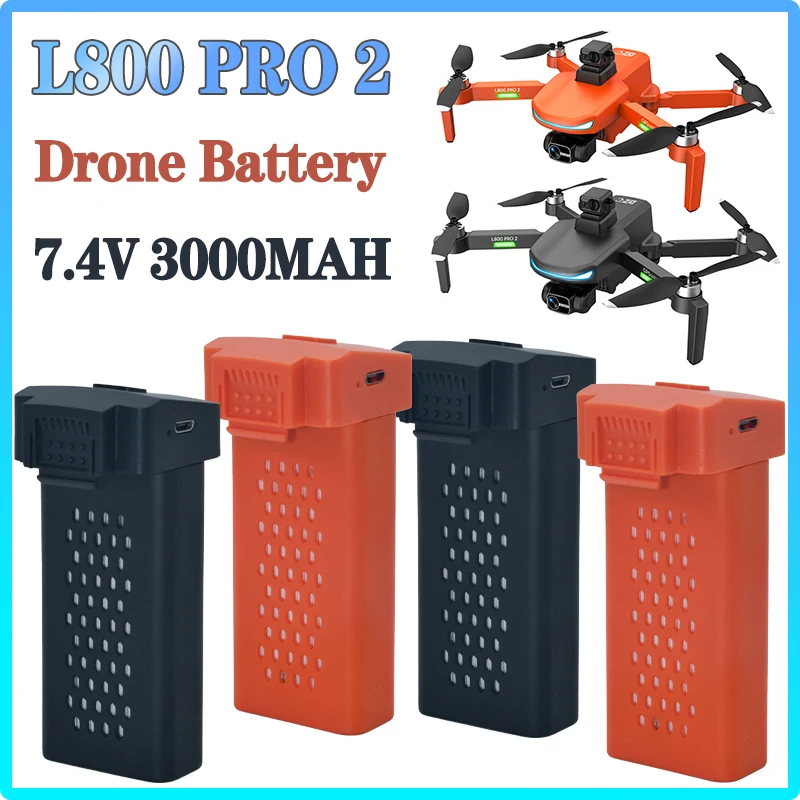 Oryginalna bateria do drona L800 Pro2 7.4V 3000mAh do akumulatora do drona L800 Pro2 Akcesoria do dronów FPV Quadcopter Części zamienne do dronów