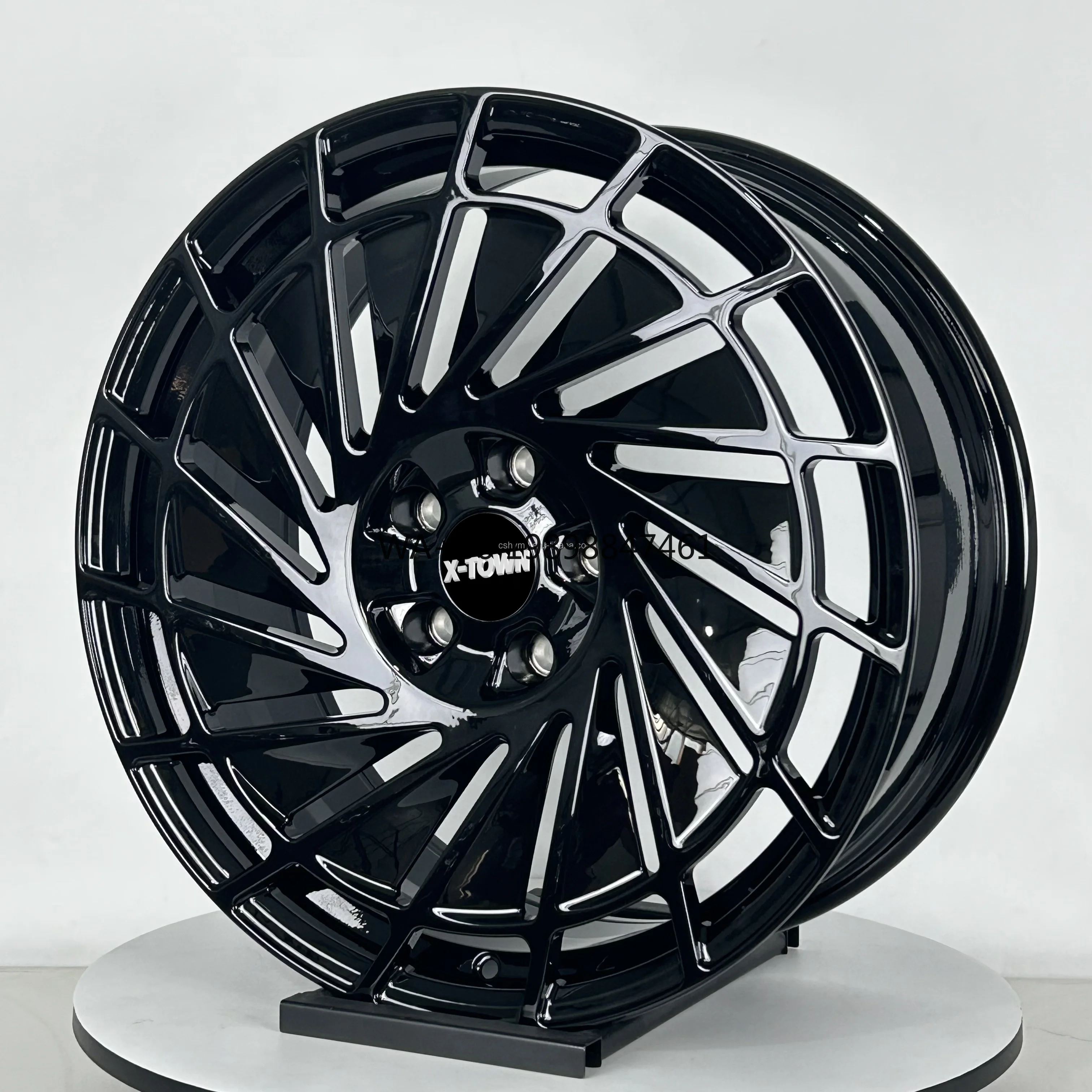 

Wheelsky Customized 17-24 Inch 5x114.3 Aluminum Car Rims Popular 22 Inch Forged Alloy Wheel OEM Passenger Car Wheels