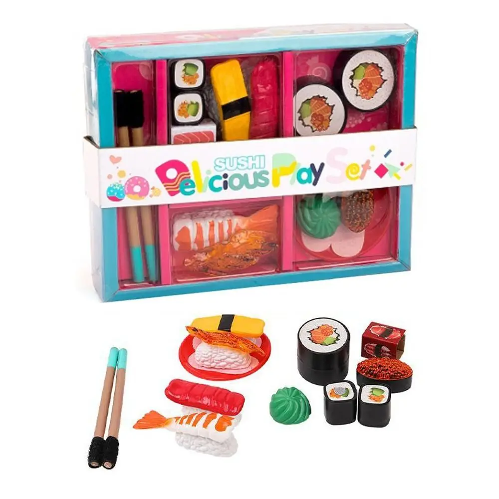 House Kitchen Model Simulational Kitchenware Gifts Cutlery Toys Kitchen Food Toys Mini Sushi Set Pretend Kitchen Toys