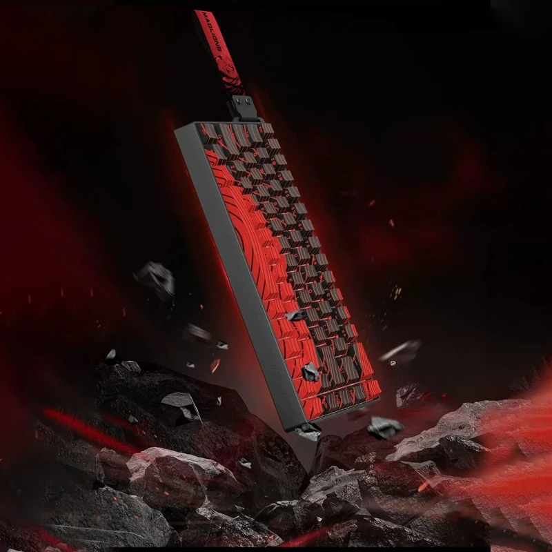 MADLIONS Fire68 Pro/Ultra Limited Edition Wired Game Mechanical Keyboard Magnetic Switch CNC Aluminum RGB E-sports Game Keyboard