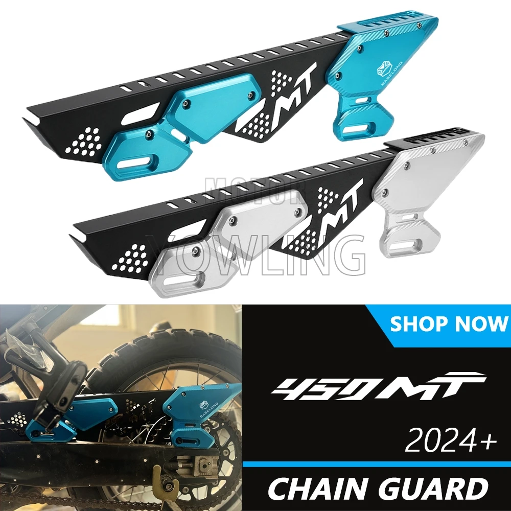 

Аксессуары для мотоциклов 450 MT, крышка звездочки, брызговик, декоративная защита цепи для CFMOTO 450MT Ibex 450 2024 2025 2026